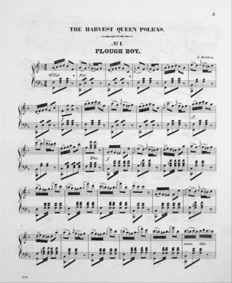 The harvest queen polka Piano Solo scores gallery preview page 2