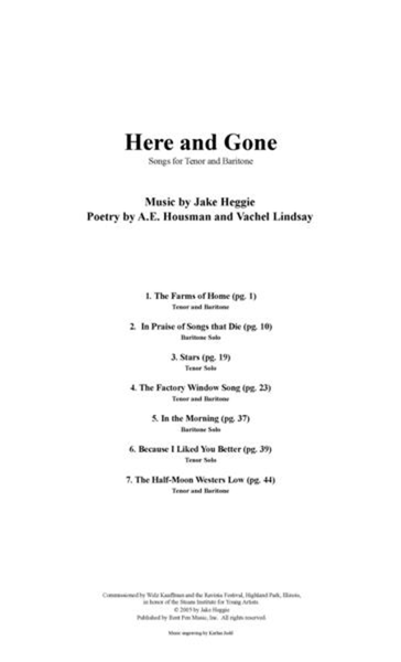 Here and Gone (score)
