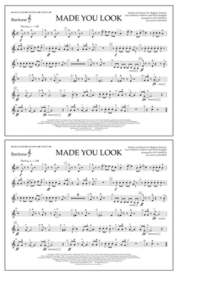 Book cover for Made You Look (arr. Jay Dawson) - Baritone T.C.