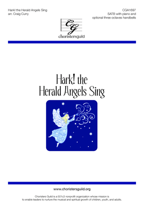 Book cover for Hark! The Herald Angels Sing - SATB