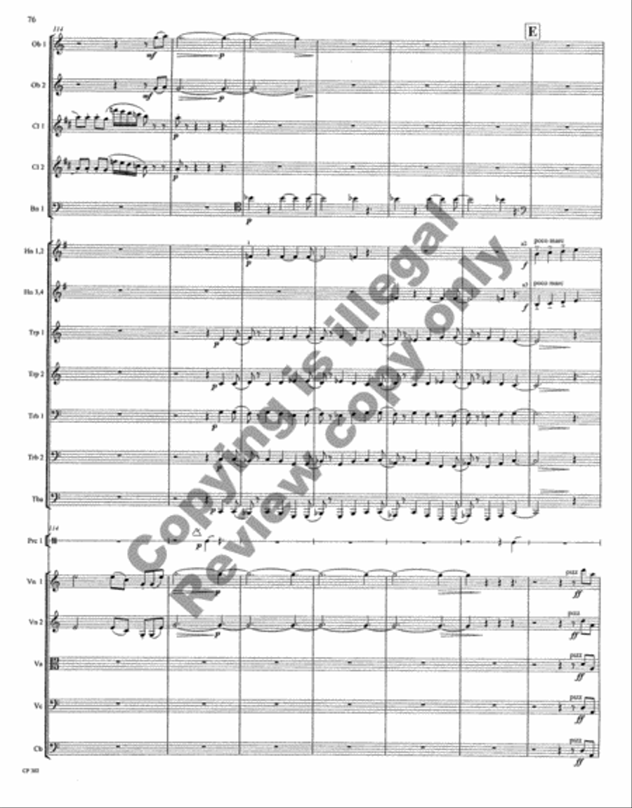 Symphony No. 1 Full Orchestra scores gallery preview page 180