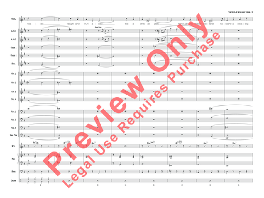 The Days of Wine and Roses Jazz Ensemble scores gallery preview page 23