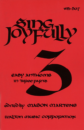 Sing Joyfully, Volume III