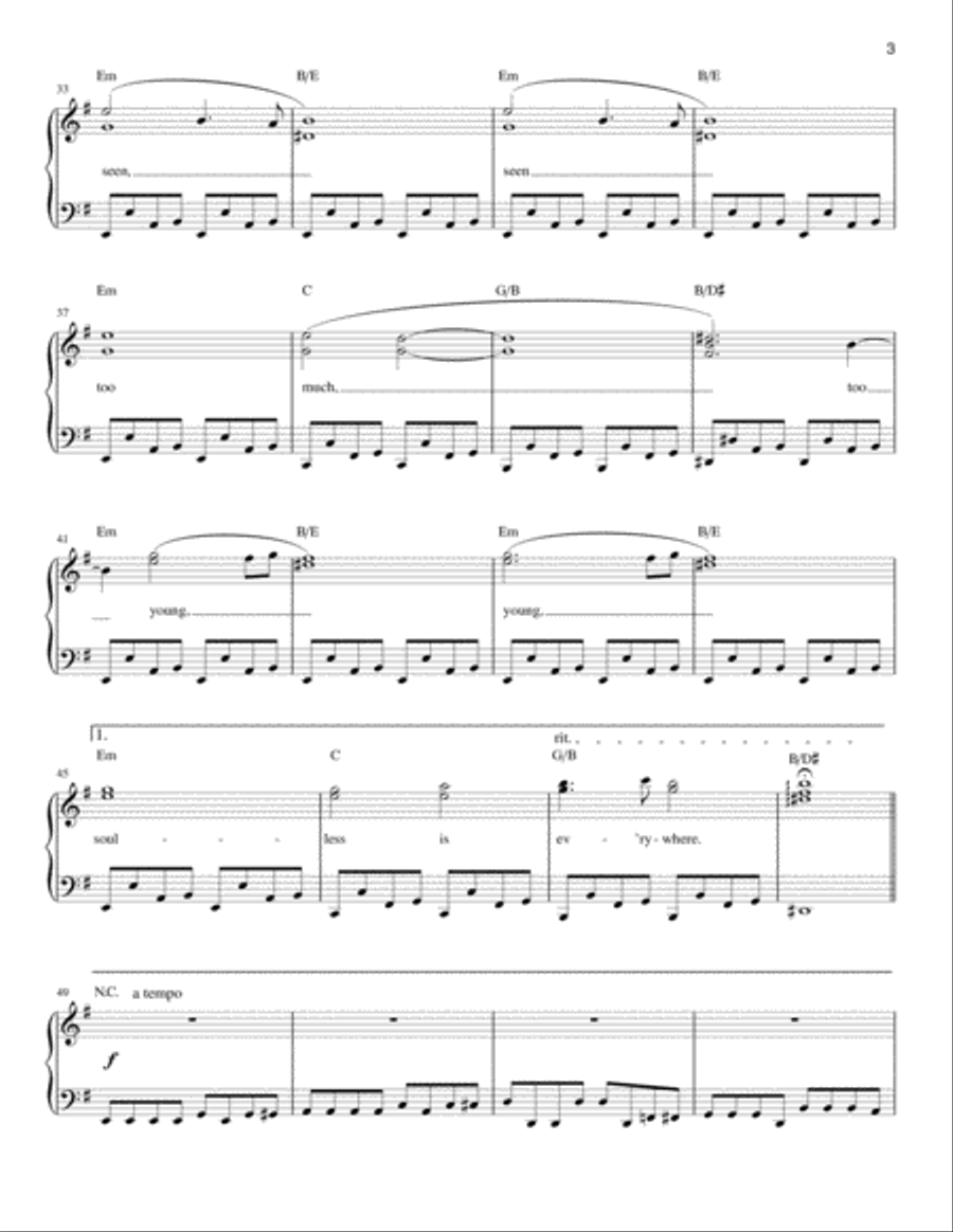 New Born Easy Piano scores gallery preview page 3