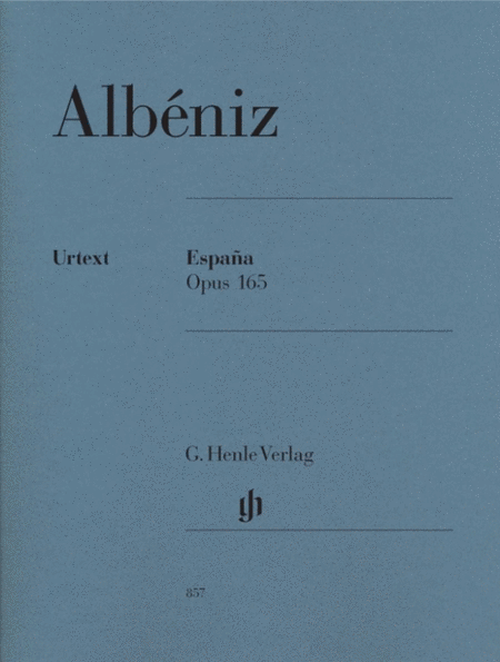 Albeniz - Espana Op 165 Urtext