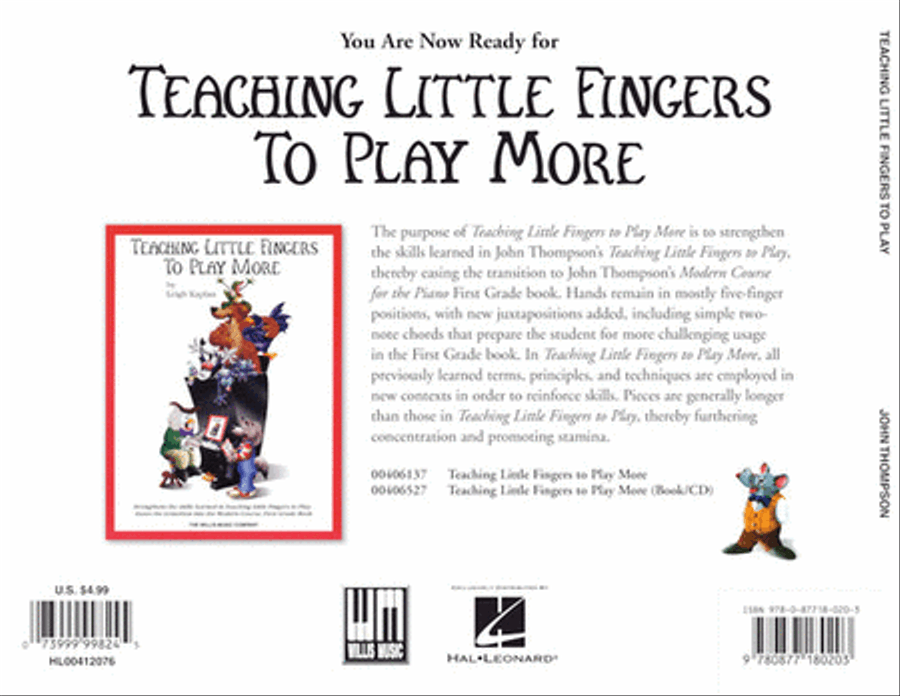 Teaching Little Fingers to Play Piano Method scores gallery preview page 7
