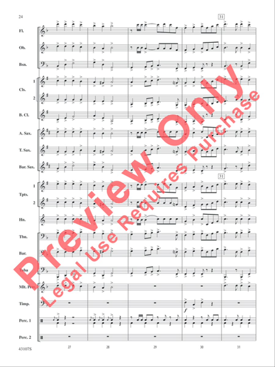 Happy Holidays---Vol. 2 Happy Holidays---Vol. 2 Concert Band scores gallery preview page 17