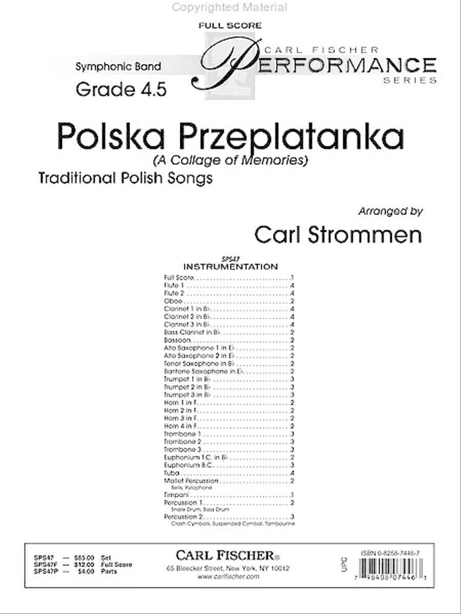 Polaska Przeplatanka Polaska Przeplatanka Concert Band scores gallery preview page 2