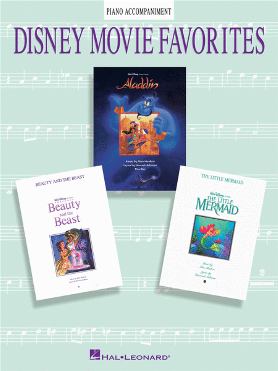 Disney Movie Favorites Piano Accompaniment scores gallery preview page 1