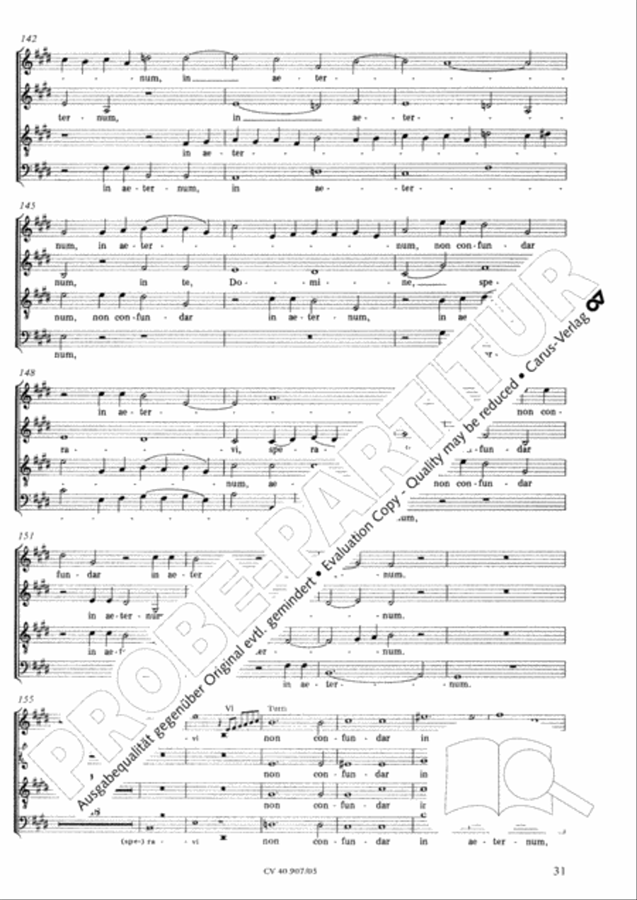 Te Deum 4-Part scores gallery preview page 32