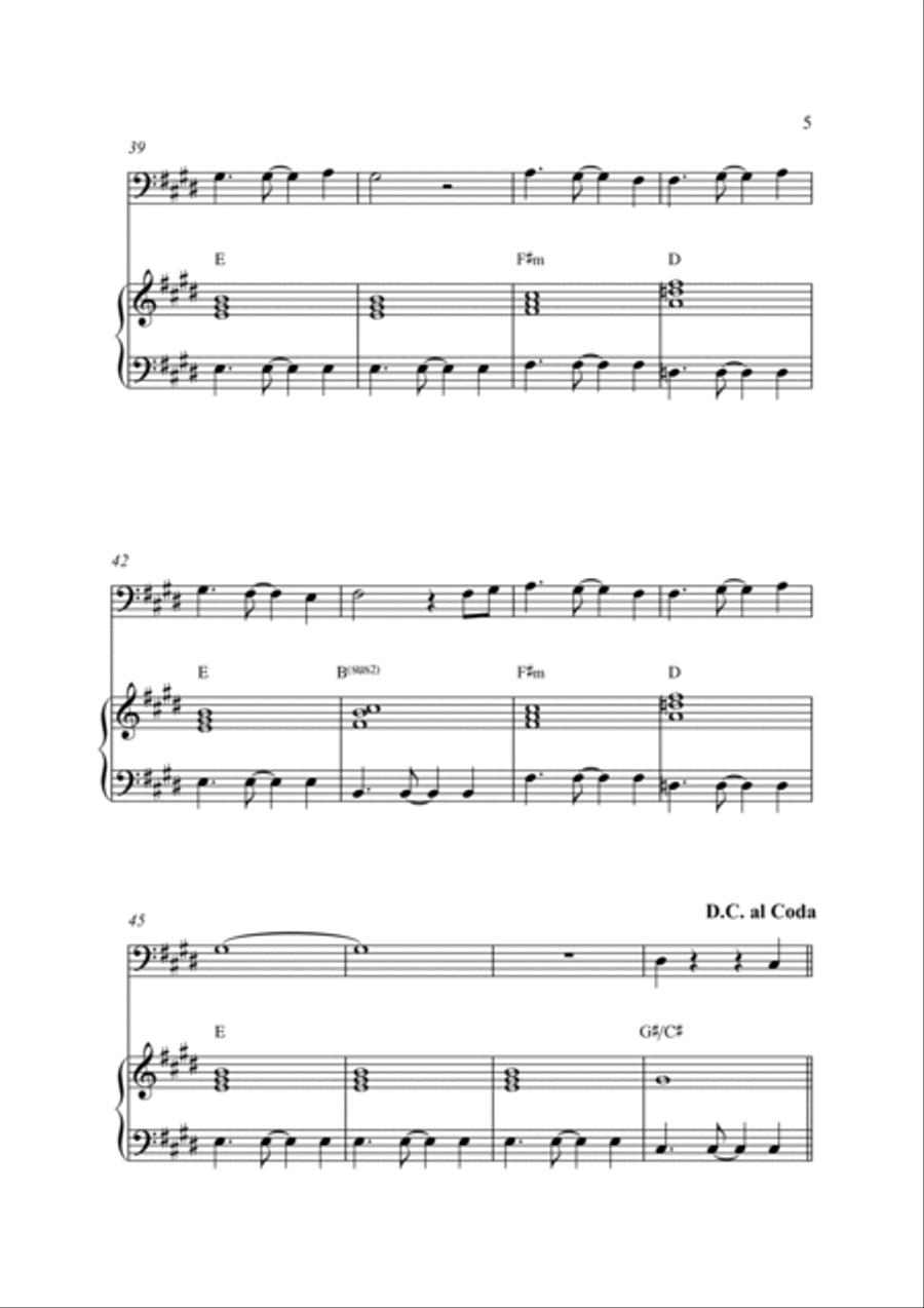 La Isla Bonita Piano scores gallery preview page 5