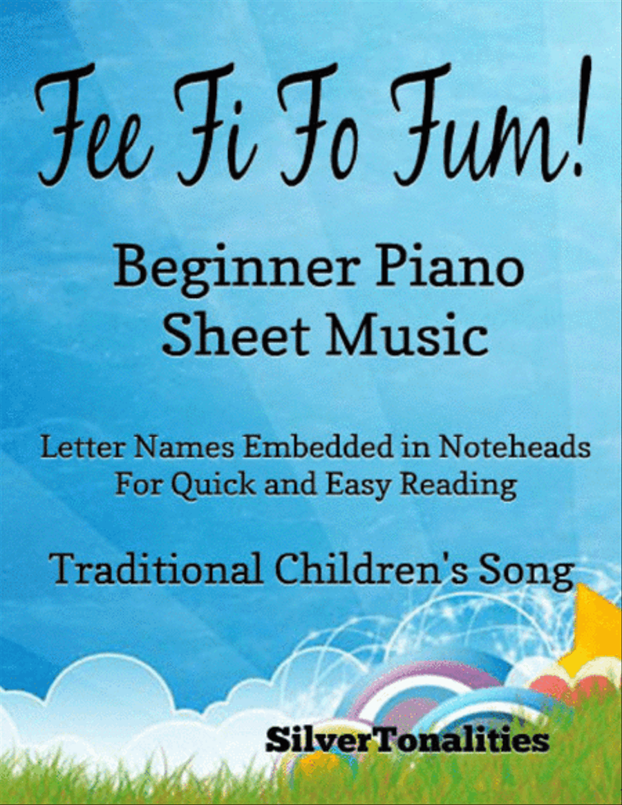Fee Fi Fo Fum Beginner Piano Sheet Music Piano Method scores gallery preview page 1