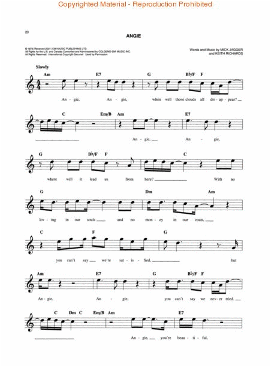 The Easy Seventies Fake Book Piano scores gallery preview page 3