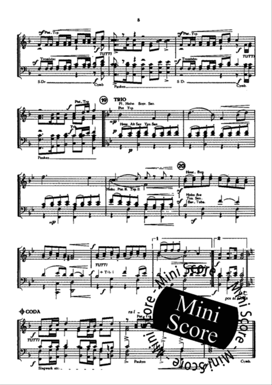 Four Moods Four Moods Big Band scores gallery preview page 10