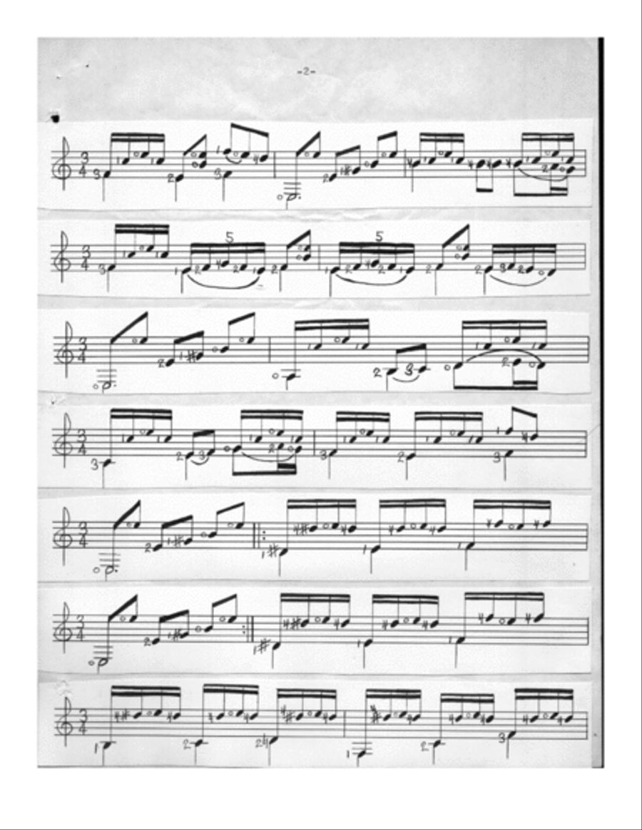 Soleares Acoustic Guitar scores gallery preview page 2