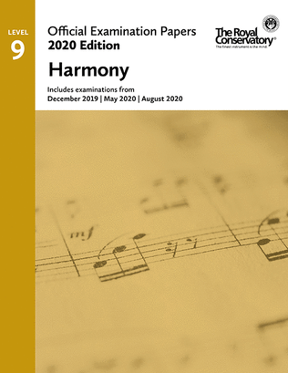 Book cover for Official Examination Papers: Level 9 Harmony
