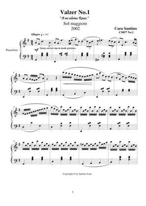2 Waltzes for piano