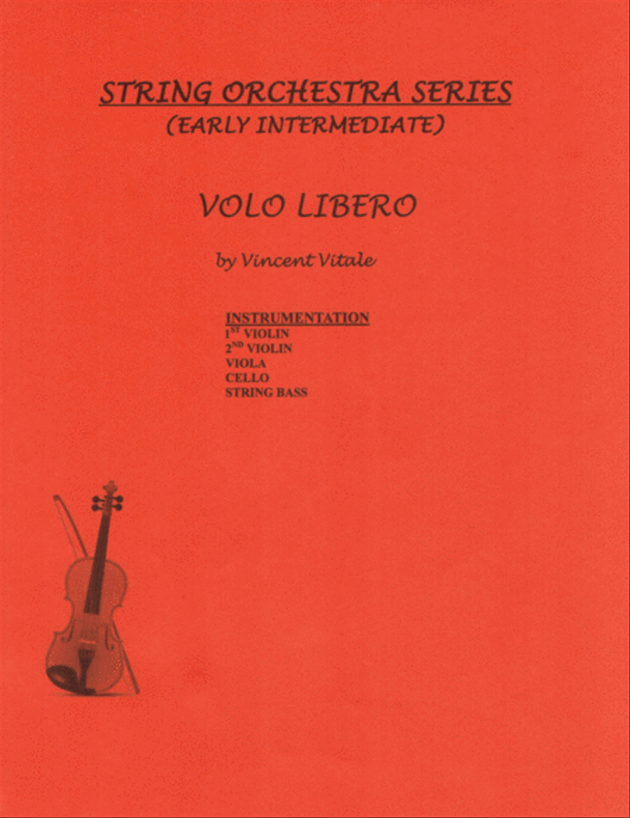 VOLO LIBERO VOLO LIBERO String Orchestra scores gallery preview page 1