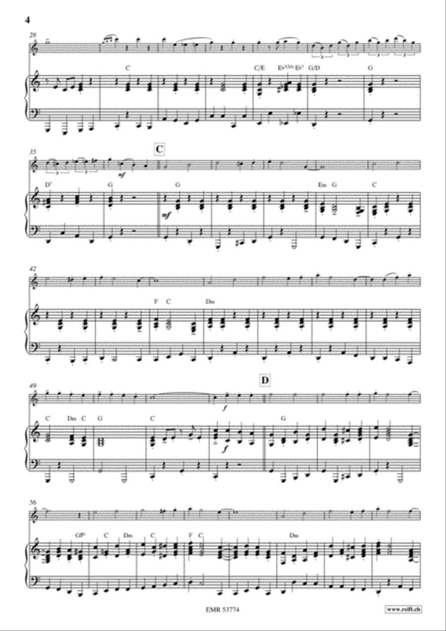Hessen March Violin Solo scores gallery preview page 5