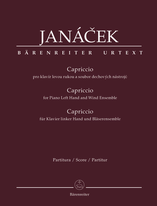 Capriccio for Piano Left Hand and Wind Ensemble