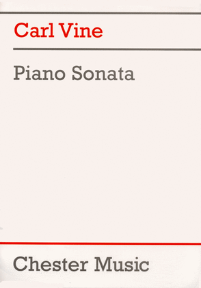 Book cover for Piano Sonata