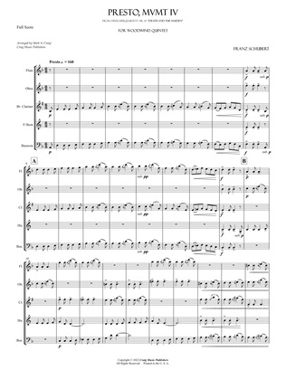 Schubert: Finale-Presto from String Quartet No. 14 "Death & the Maiden"