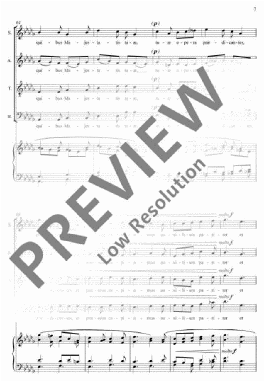 The Golden Solstice 4-Part scores gallery preview page 10