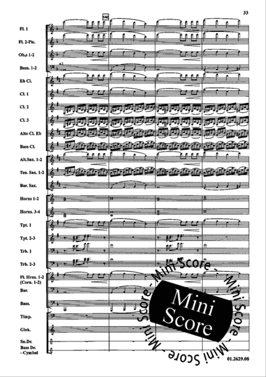 Musica Para Banda Musica Para Banda Concert Band scores gallery preview page 37