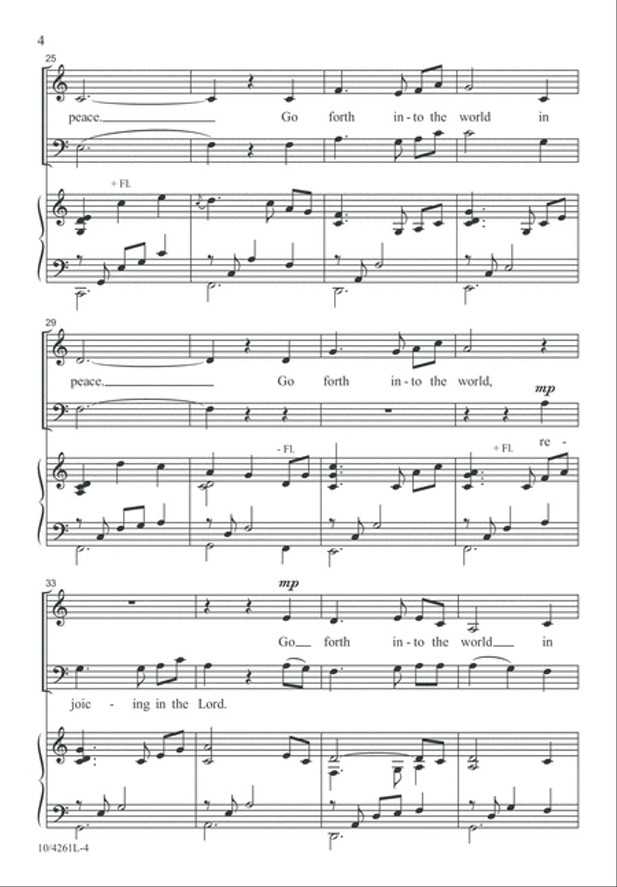 Celtic Benediction 4-Part scores gallery preview page 5