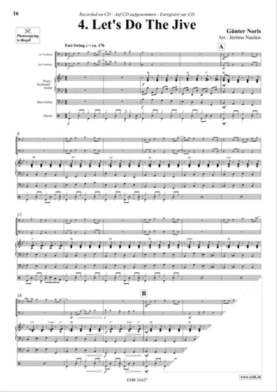 Let's Dance Volume 3 Let's Dance Volume 3 Trombone Duet scores gallery preview page 6