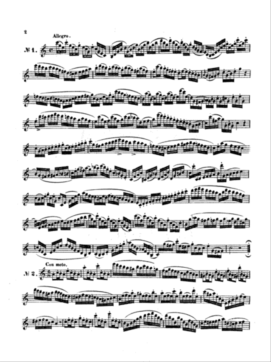 Eighteen Studies, Op. 12 Oboe scores gallery preview page 3