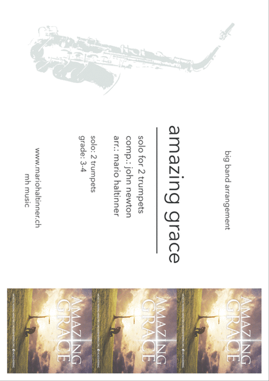 Amazing Grace Jazz Ensemble scores gallery preview page 1