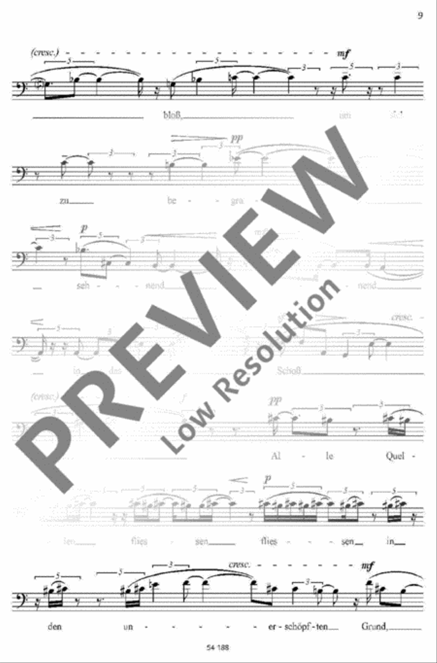 Rose, Meer und Sonne Rose, Meer und Sonne Baritone Horn scores gallery preview page 6