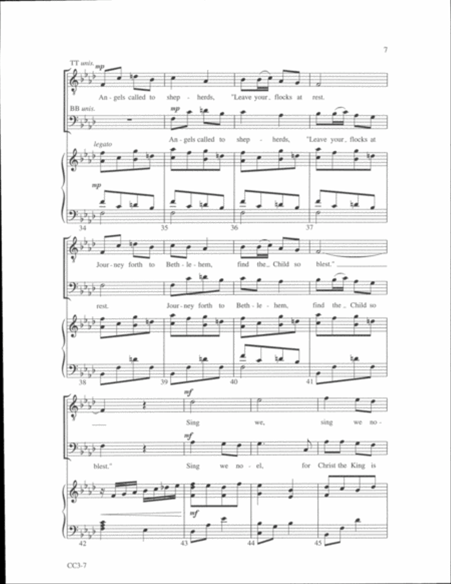 Small Choir Collection - Christmas Glory! TTBB TTBB scores gallery preview page 4