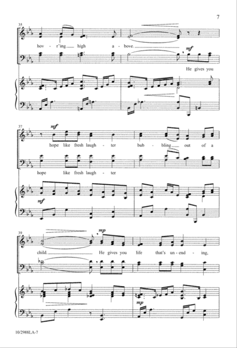 I've Got Peace I've Got Peace 4-Part scores gallery preview page 7
