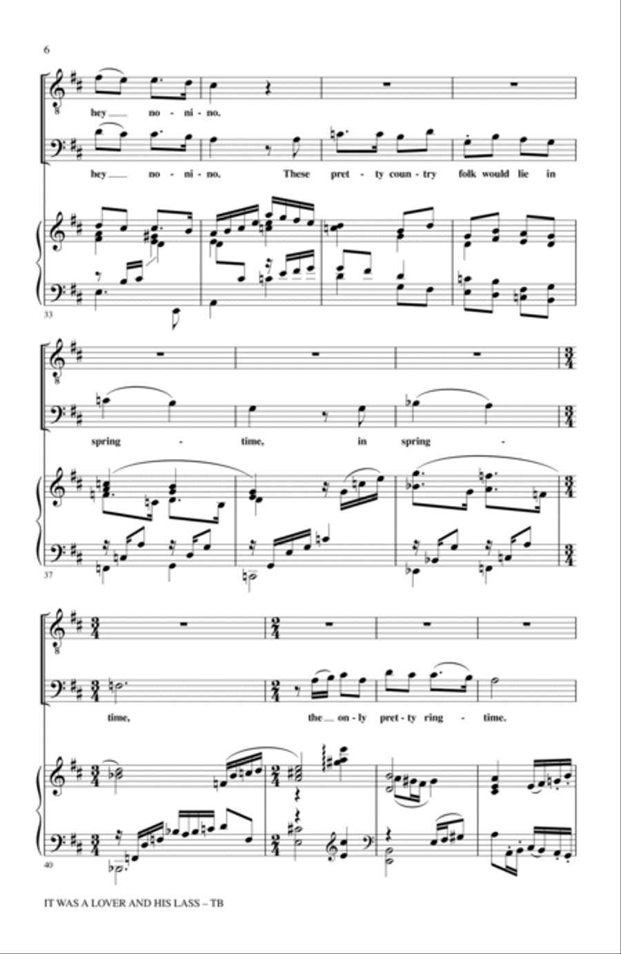 It Was A Lover And His Lass TB scores gallery preview page 4