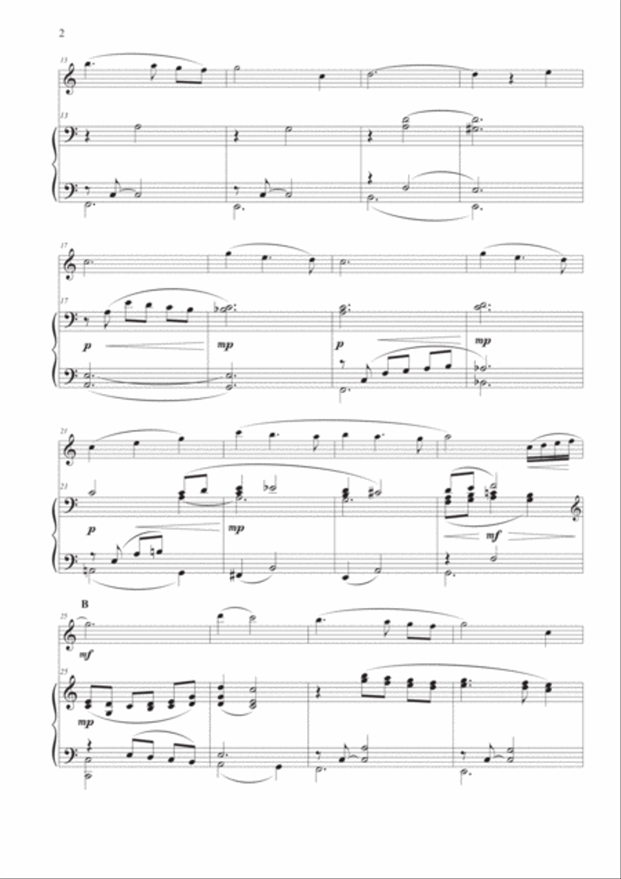 Moon River Moon River Flute Solo scores gallery preview page 3