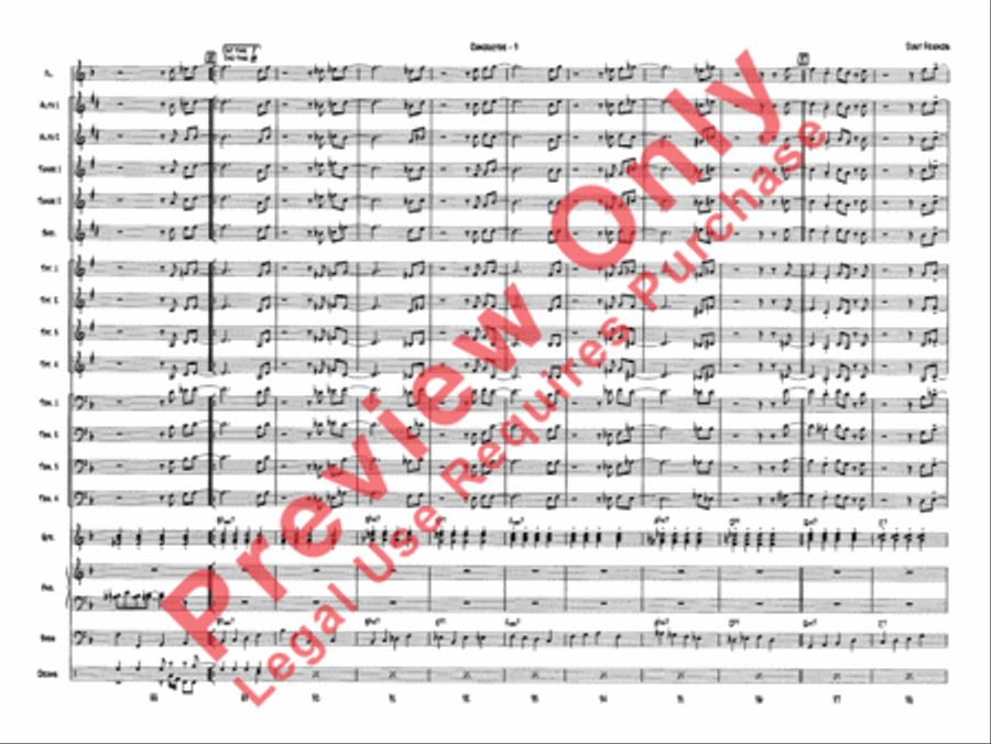 Just Friends Jazz Ensemble scores gallery preview page 12