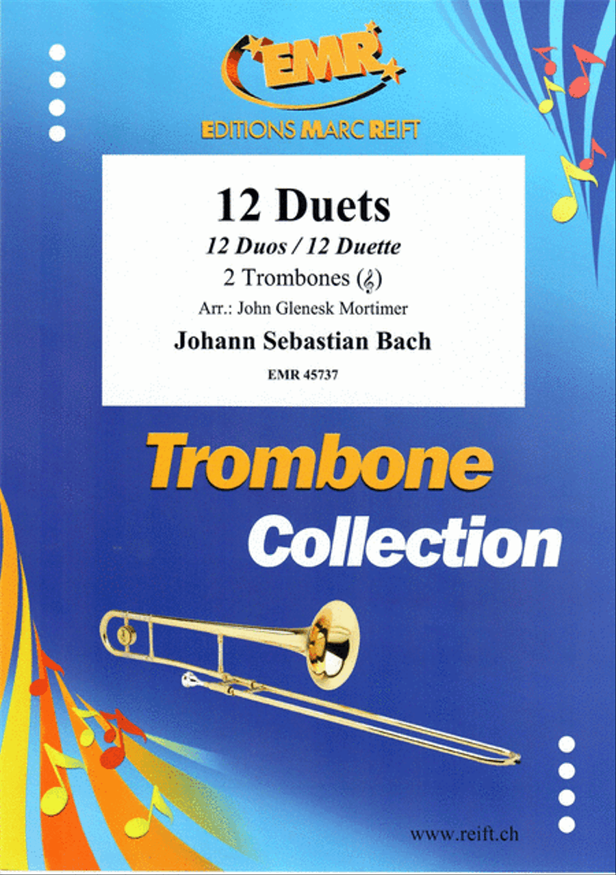 12 Duets 12 Duets Trombone Duet scores gallery preview page 1
