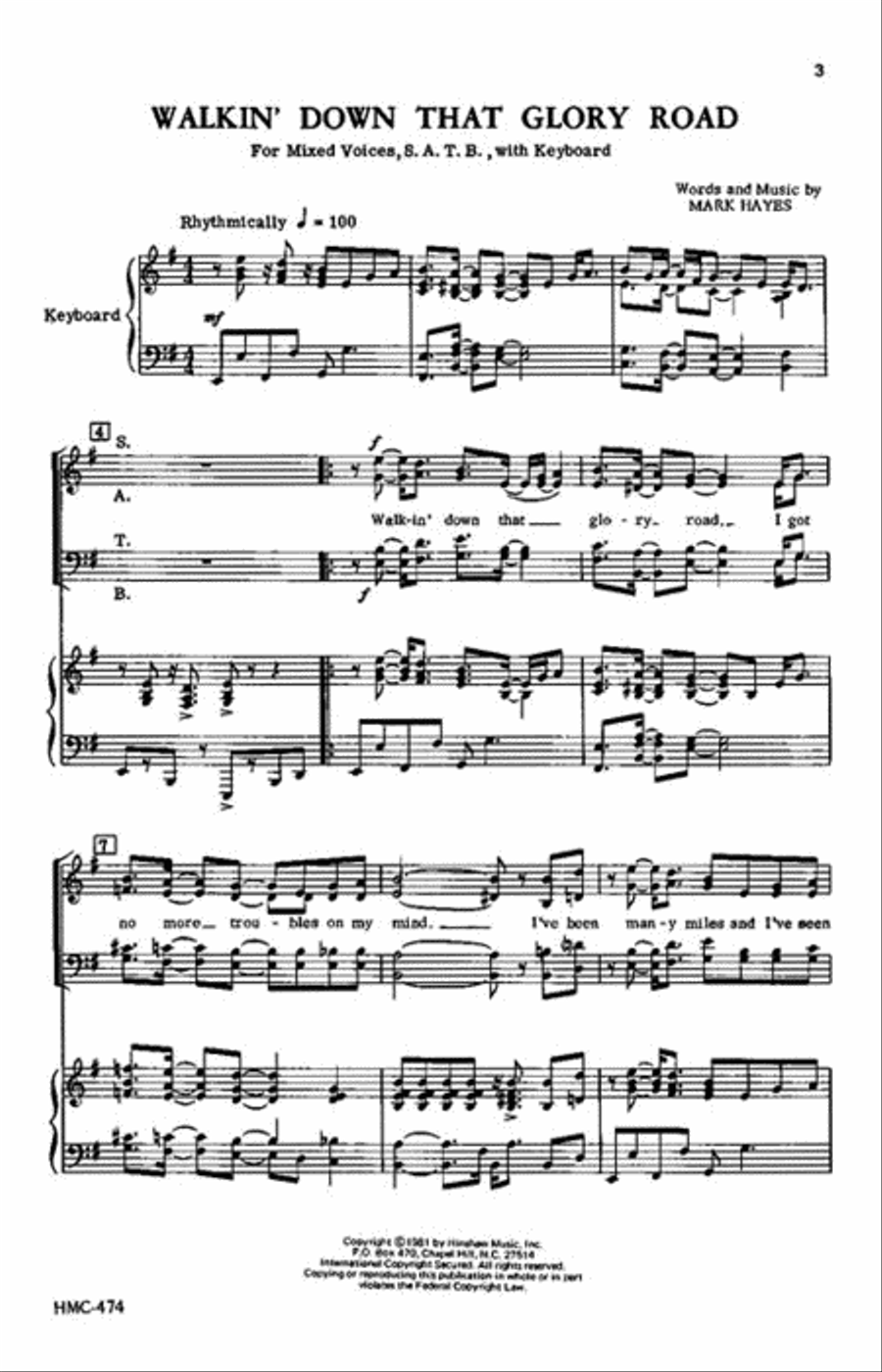 <br>Sheet music extract