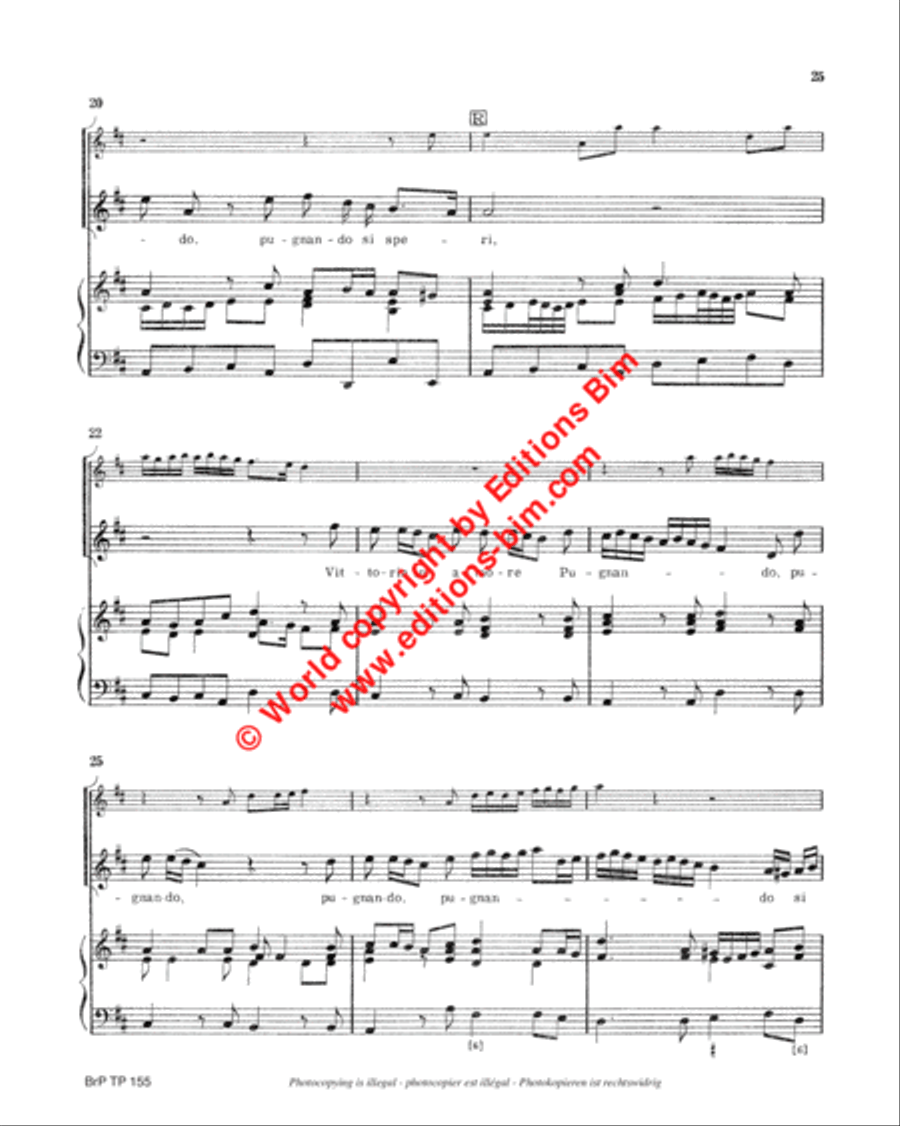 All'armi, pensieri Soprano Voice scores gallery preview page 14