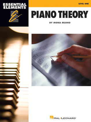 Book cover for Essential Elements Piano Theory – Level 1