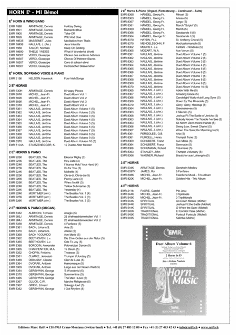 Latino Horn scores gallery preview page 8