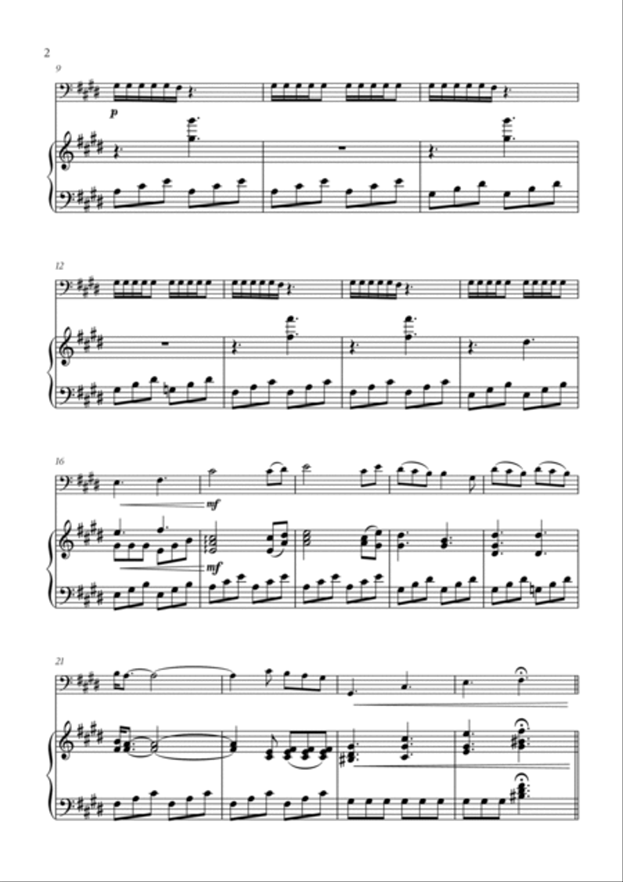 Golden Hour Piano scores gallery preview page 2