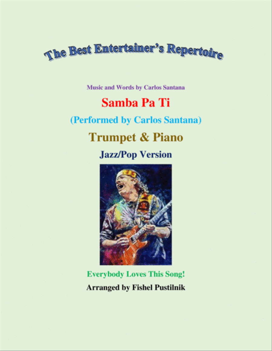 Samba Pa Ti Trumpet Solo scores gallery preview page 1