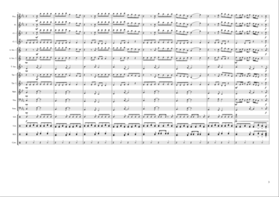 Kings & Queens Kings & Queens Marching Band scores gallery preview page 3