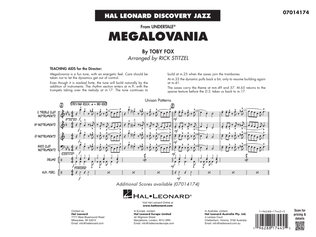 Megalovania (arr. Rick Stitzel) - Conductor Score (Full Score)
