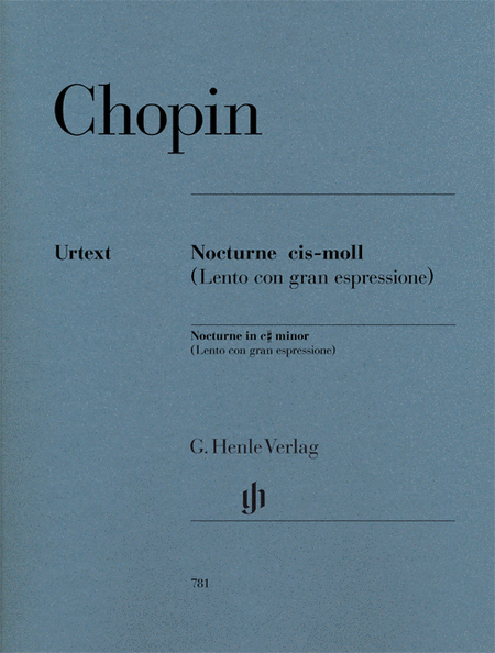 Frederic Chopin : Nocturne in c-charp Minor, Op. posth.