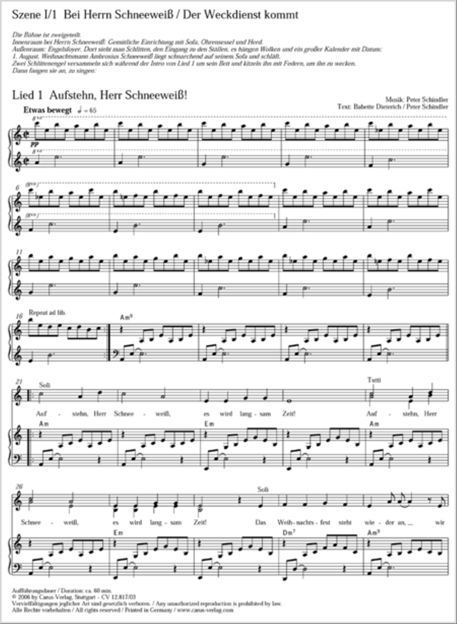 Weihnachten fallt aus! (Noel est annule!) 2-Part scores gallery preview page 2