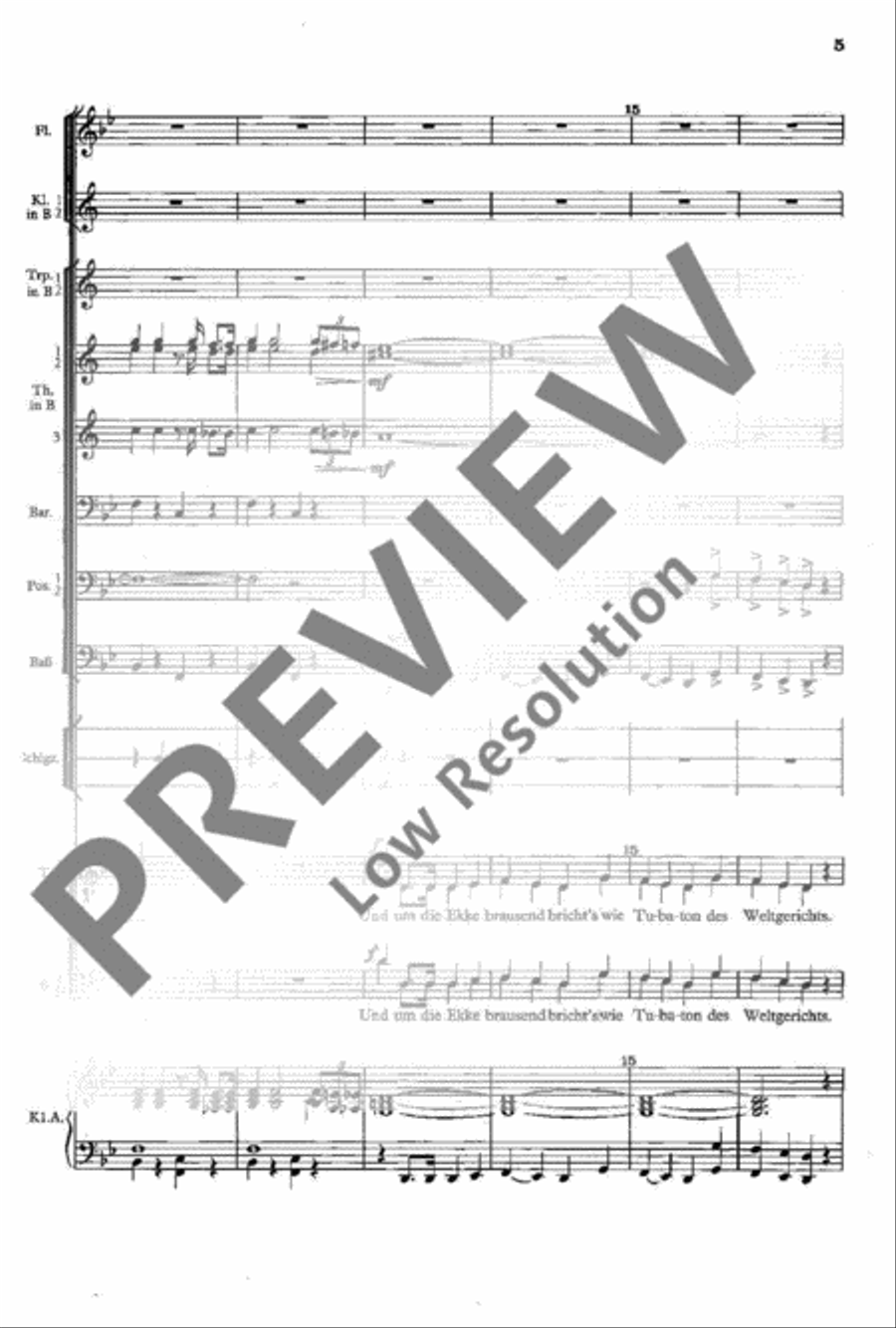 Die Musik kommt Die Musik kommt TTBB scores gallery preview page 5